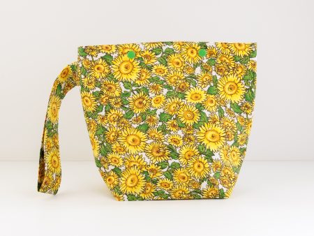 Sunflower small project bag