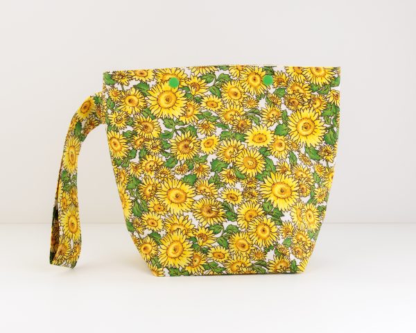 Sunflower small project bag
