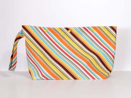 Discounted diagonal stripes medium project bag