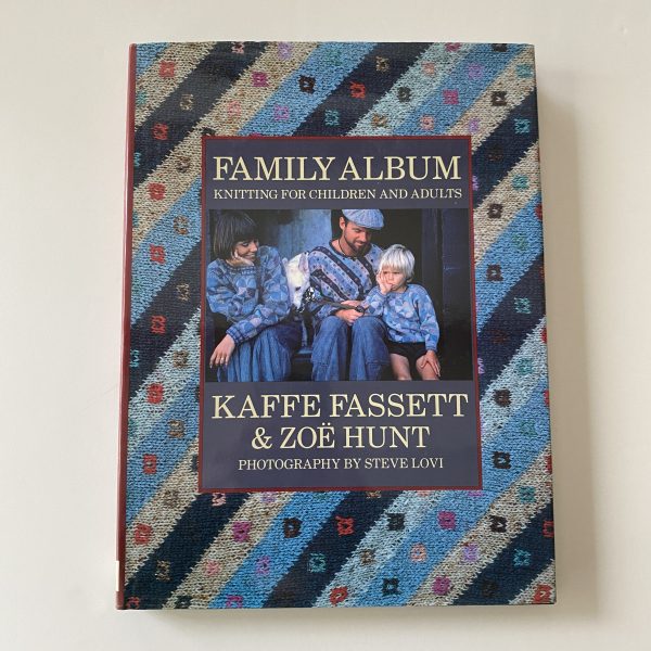 Family Album: Knitting for Children & Adults, Kaffe Fassett, Zoe Hunt (HC 1989)